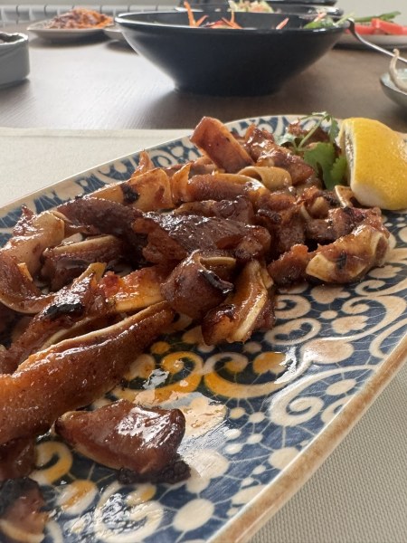 Pan Fried Pork Ears